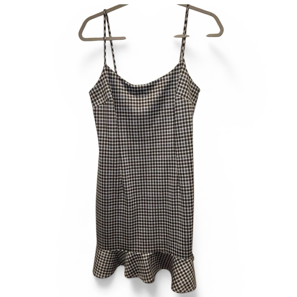 Blue and grey design dress - Picture 4 of 5